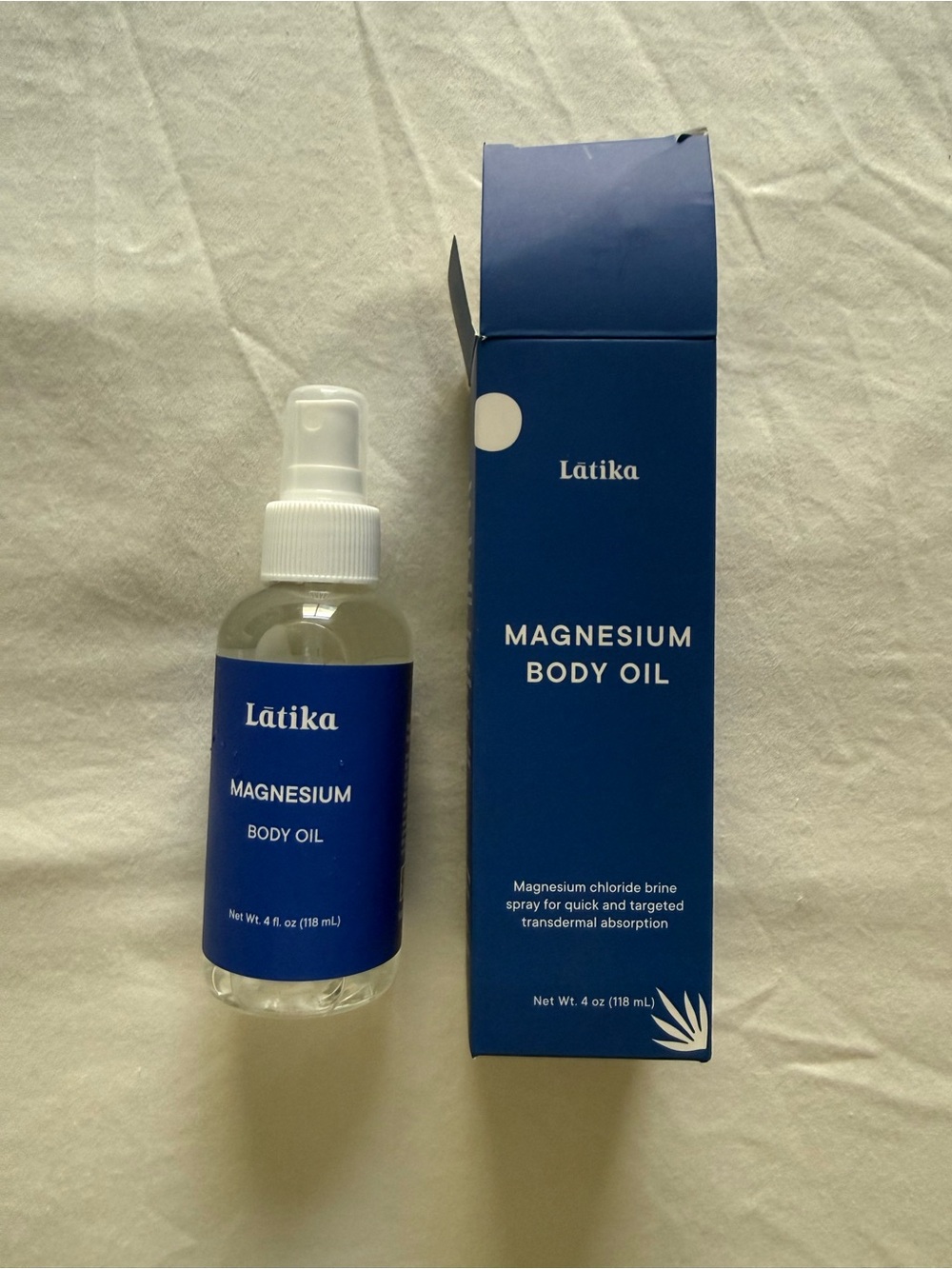 Magnesium Body Oil — Blue